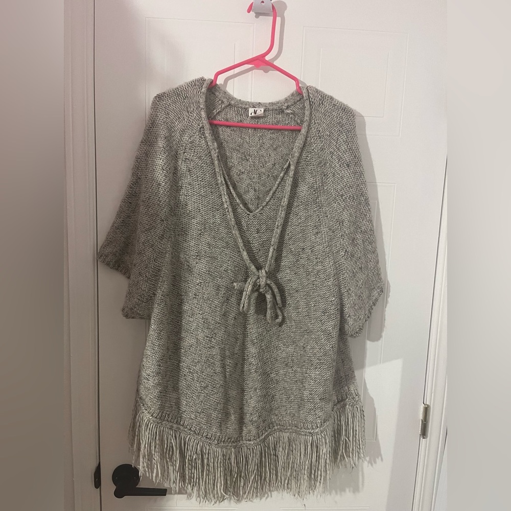 Wool ponchos size 1x